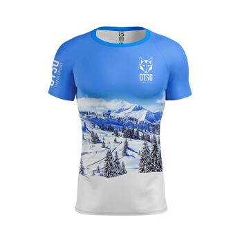 T-shirt à manches courtes Snow Forest pour homme 1