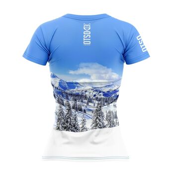 T-shirt à manches courtes Snow Forest pour femme 2