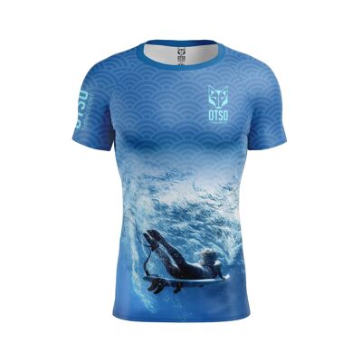 Kurzarm-Surf-T-Shirt für Herren (Outlet)