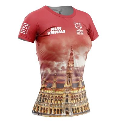 Camiseta Manga Corta Mujer Run Vienna City Hall