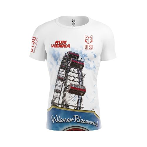 Camiseta Manga Corta Hombre Run Vienna Wurstelprater (Outlet)