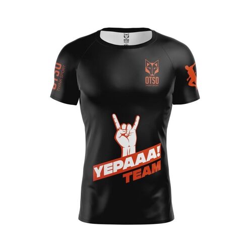 Camiseta Manga Corta Hombre Yepaaa Black