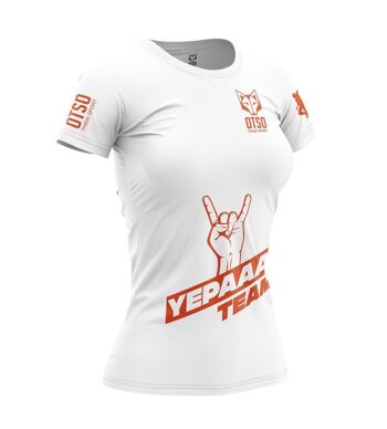 T-shirt Manches Courtes Femme Yepaaa Blanc (Outlet) 1