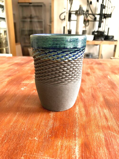 Cup Niki L (anthracite, blue)