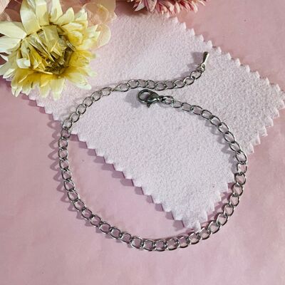 Bettelarmband mit 4 Charms | Verstellbar | personalisiert - Armband 1    14cm + 4cm