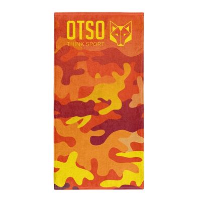 Serviette Microfibre Camo Orange (Outlet)