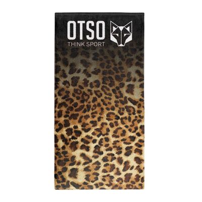Asciugamano in microfibra pelle di leopardo (Outlet)