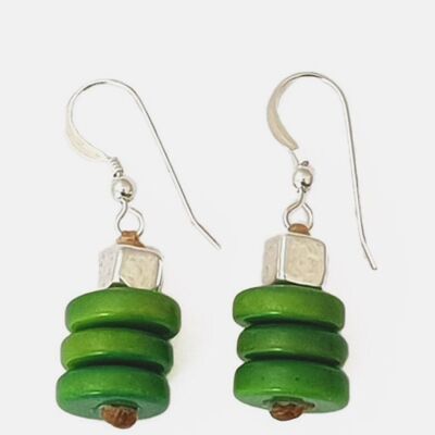Manaus Earrings - Green