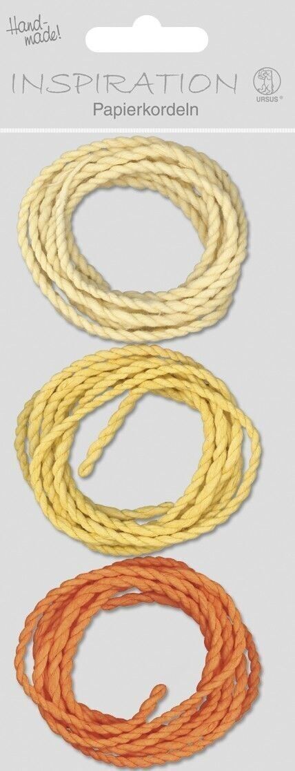 Cordoni di carta, bianco e nero