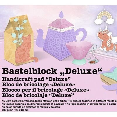 Bastelblock "Deluxe", 23 x 33 cm