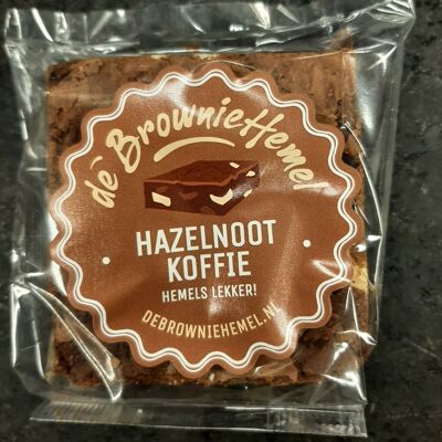 Hazelnut Coffee Brownies