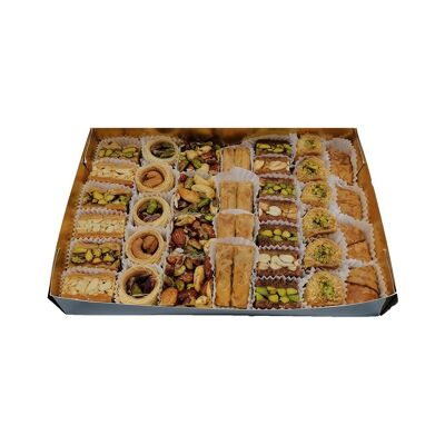 Mixed baklava gift packaging 600g