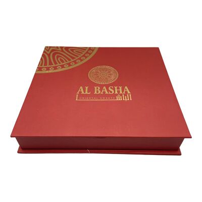 AL Basha gift box dates mix 700g - Red