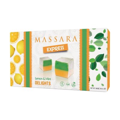 Massara Delights with peppermint and lemon