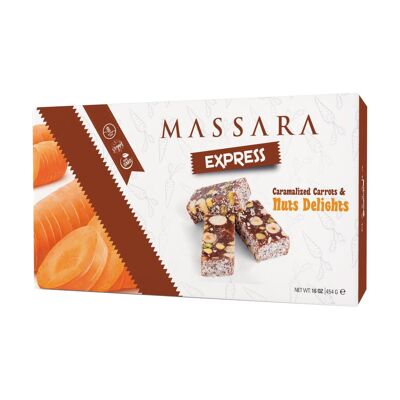 Massara Delights with caramelized carrots & nuts