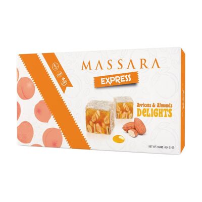 Massara Delights with apricots & almonds