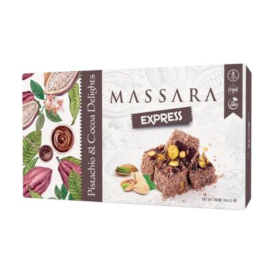 Massara Delights pistachios and cocoa