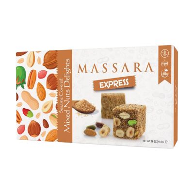 Massara nut mix with sesame coating