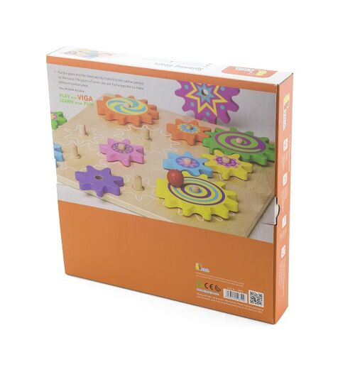 Spinning Cogs and Gears Puzzle - Viga