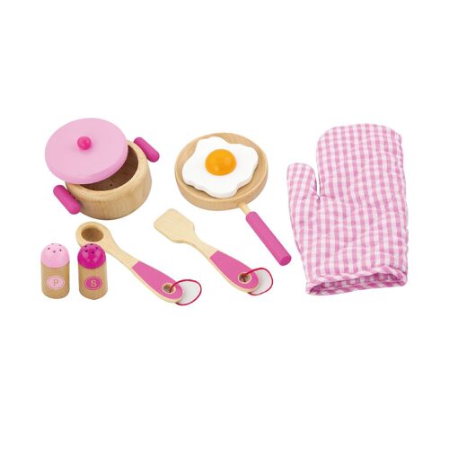 Cooking Utensil Set - Pink - Viga