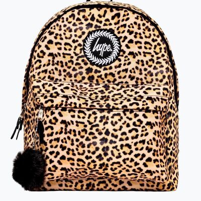 HYPE LEOPARD POM POM BACKPACK