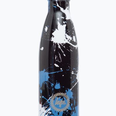 HYPE BLACK SPLATTER METAL WATER BOTTLE - 500ML