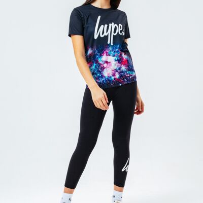 HYPE BLACK SPACE KIDS T-SHIRT & LEGGINGS SET