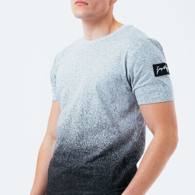 HYPE SLATE SPECKLE FADE MEN'S T-SHIRT