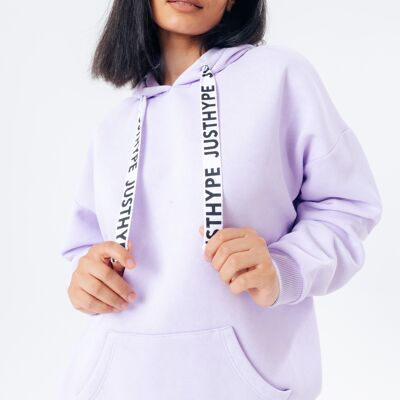 HYPE LILAC VINTAGE WOMEN'S DROP SHOULDER HOODIE