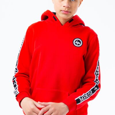 HYPE RED TAPED KIDS PULLOVER HOODIE