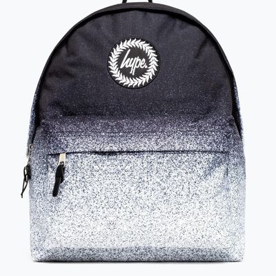 BLACK SPECKLE FADE BACKPACK