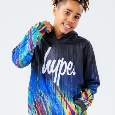 HYPE MARBLE DRIPS KIDS HOODIE