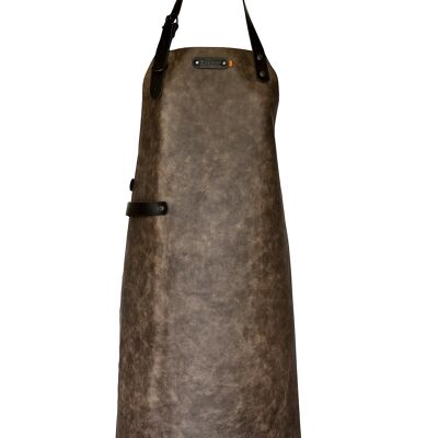 Xapron leather (BBQ) apron Atlanta (M, Taupe)