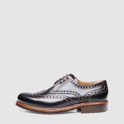 Janosh K Full-Brogue FC - Schwarz