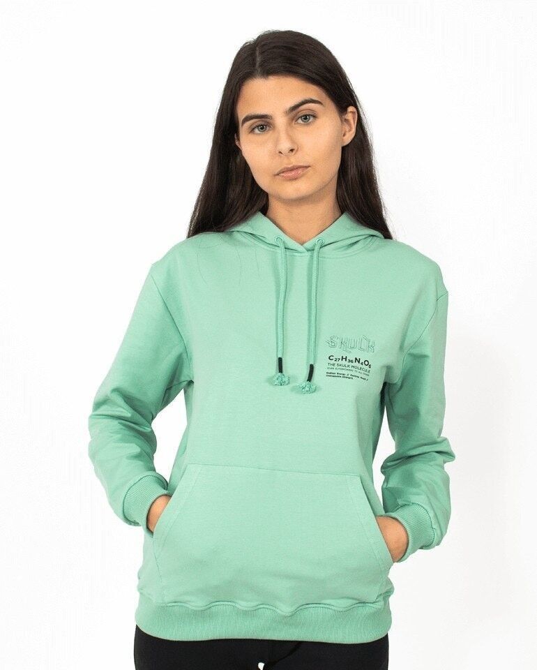 Felpa con cappuccio Basic in cotone con coulisse