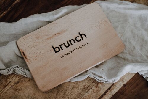 Brotzzeitbrett, Brunch, Buche