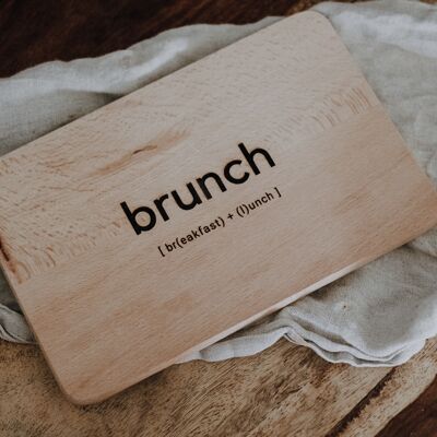 Brotzzeitbrett, Brunch, Buche