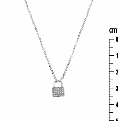 Collier Cadenas Argent