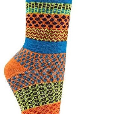 Hygge Wool Socks Multicolored - 2 Pack - Orange