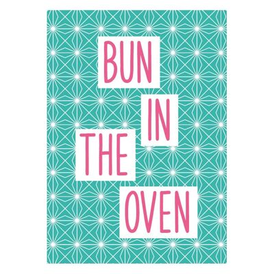 Bun In The Oven card