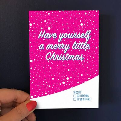 Merry Little Christmas Christmas Card