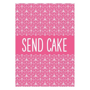 Envoyer la carte du gâteau