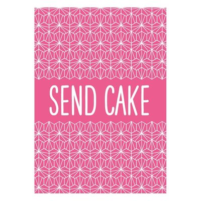 Envoyer la carte du gâteau