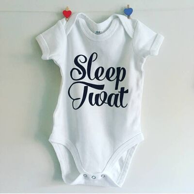 SLEEP TWAT babygrow