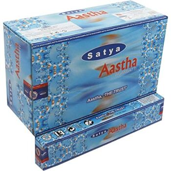 Bâtonnets d'encens Satya Mixed Variety Masala - Paquet de 12 (180 grammes) 2