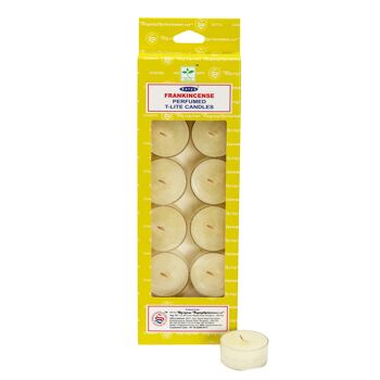 Bougies chauffe-plat assorties Satya 3