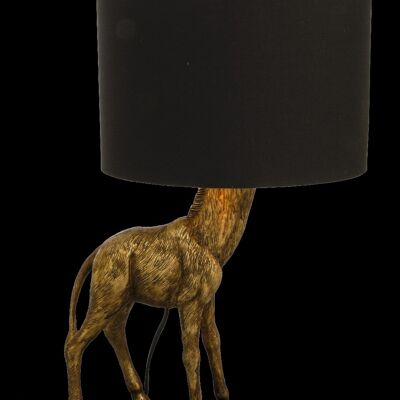 Lampe à poser AFFE, or / noir