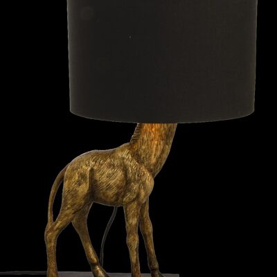 Lámpara de mesa AFFE, oro / negro