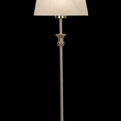 ANETTE table lamp big, silver/white