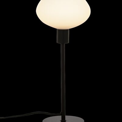 BELL table lamp high, black/white